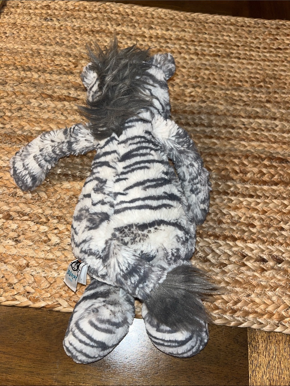 Jelly Cat bashful Zebra Stuffed Animal - plush soft - Picture 6 of 8